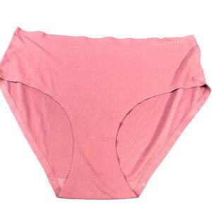 Danskin Women's Size 2X Panty Brief High Waist Pink New Without Tags
